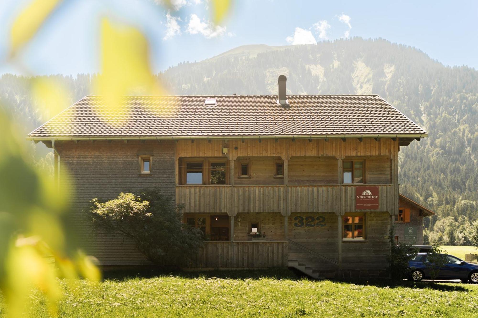 Nigschhof Villa Schoppernau Exteriör bild